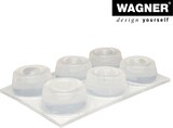 thumbnail of WAGNER Elastikpuffer rund 12tlg - Ø 22 x 10 mm, für den Innen- und Außenbereich, aus transparentem Kunststoff - 15302099