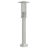 thumbnail of Helloshop26 - Lampadaire d'extérieur argenté 60 cm acier inoxydable Argent 02_0042518