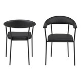 thumbnail of Ava Esszimmerstuhl mit Armlehne schwarz.