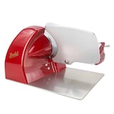 thumbnail of Berkel Home Line 250 Rot, Aufschnittmaschine mit passgenauem Fassholzbrett aus alten Weinfässern