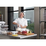 thumbnail of CAMBRO - RFSCW22-135 - Contenitore rotondo 20,8 L - 37,8 x 37,8 cm - Trasparente (Coperchio non incluso).