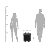 thumbnail of Alassio Transportkoffer für 5 Ordner Trolley mit Rollen Griffe Aktentrolley Aktenkoffer 45049