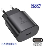 thumbnail of 25W Samsung Netzteil Ladegerät Netzstecker Ladestecker schwarz EP-TA800XBEGWW