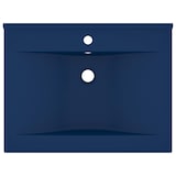 thumbnail of Lavandino Con Foro Rubinetto Blu Scuro Opaco 60x46 Cm In Ceramica