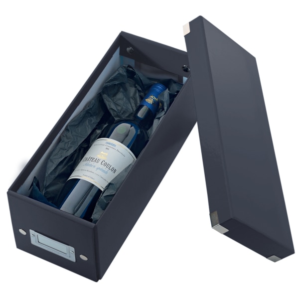 Leitz Click & Store WOW CD Aufbewahrungsbox Polypropylen, Karton Schwarz 14,3 x 35,2 x 13,6 cm