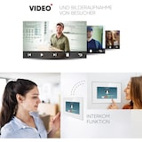 thumbnail of HD Video Türsprechanlage für 1 Familienhaus, 1x Monitor, Balter EVO HD Silber/Schwarz
