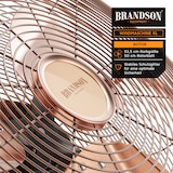thumbnail of Brandson Windmaschine Retro-Ventilator 200 W, großer Rotor 53,5 cm, neigbar, GS geprüft, für Wohnzimmer oder Büro