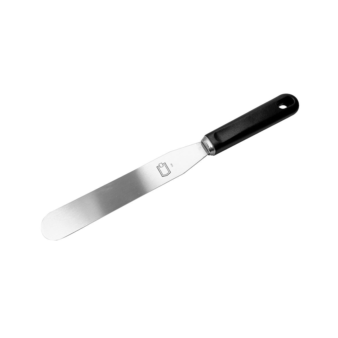 METRO PROFESSIONAL Gerade Palette, Edelstahl/Polypropylen, 18 cm, silber/schwarz