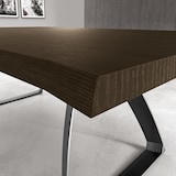 thumbnail of Bridge - Vaste tafel (160 x 90 cm) in zwart eikenfineer