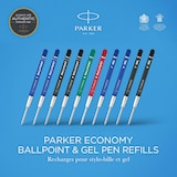 thumbnail of PARKER Quinkflow Basic recambio bolígrafo caja de 20 recambios M azul 2166550