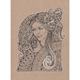thumbnail of Clairefontaine Braunes Kraftpapier, Ries, A3, 25 Bogen 275g - 975014C