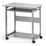 thumbnail of Durable, Pc Workstation System 75 FH, con ruote, 3 ripiani, 75 x 53,4 x 77 cm, grigio