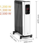 thumbnail of TROTEC Ölradiator TRH 28 E | Heizgerät mit 2.500 W Heizleistung + Thermostatsteuerung