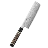 thumbnail of Hezhen - Japans ZDP-189 Damascus poederstalen Nakiri - X09 Series