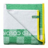 thumbnail of Benetton - Toalha de banho 70x140cm 100% Algodão 450GSM xadrez verde