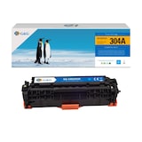 thumbnail of G&G HP CC531A/CE411A/CF381A Cyan Cartucho de Toner Generico - Reemplaza 304A/305A/312A GG-CF381A(U)