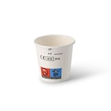 thumbnail of Schnapsbecher aus Papier (beschichtet) 40 ml / 1,5 oz, weiß