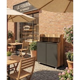 thumbnail of Mobiliara - Meuble de tri trineo -Mobile -  Exterieur - Compact finition stratifiée-  2 Bacs 70 Litres -