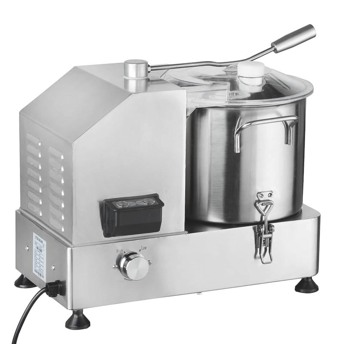 GastroHero Cutter ECO 9 Liter – leistungsstarker Edelstahl-Kutter für professionelles Schneiden & Zerkleinern