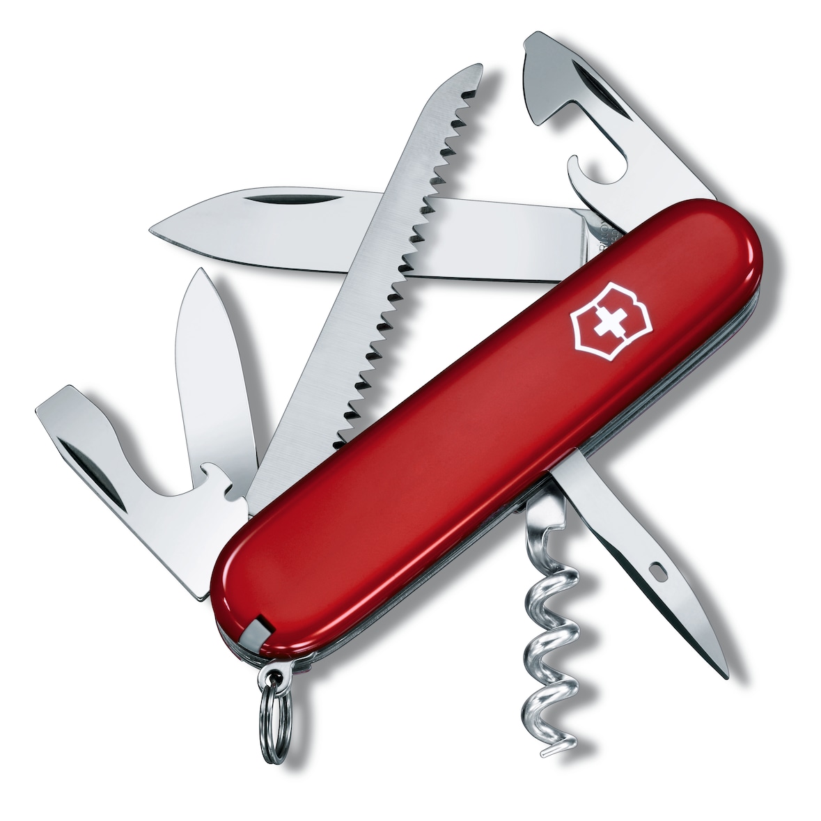 Victorinox coltelli da tasca piccoli multiuso Camper, rosso, con 13 strumenti, da 91 mm.