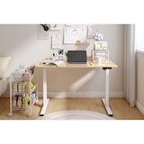 thumbnail of SIGMA Bureau, spaanplaat, 1200 x 600 mm, in hoogte verstelbaar, wit