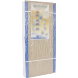 thumbnail of Schroefloos metalen rek Maderclick 5 planken. Kleur blauw/hout 1800x900x300 mm