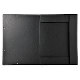 thumbnail of Exacompta - Réf. 59500E - Carton de 10 chemises à élastiques pour grand format - 32x44 cm pour documents au format A3 - couleurs assorties