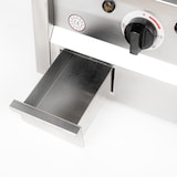 thumbnail of Romux® Plaque à snacker Électrique Lisse en Acier Inoxydable 100 cm Top | Plancha Professionnelle Modèle Table pour Chauffe Rapide avec Thermocouple