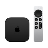 thumbnail of Apple TV 4K Schwarz, Silber 4K Ultra HD 128 GB WLAN Eingebauter Ethernet-Anschluss