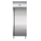 thumbnail of Gastro Edelstahltiefkühlschrank Tiefkühlung 1 Volltür 525l 740x730x2010mm -18/-22°C