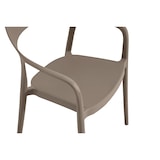 thumbnail of METRO PROFESSIONAL Gastro Armlehnstuhl stapelbar Laveria, Kunststoff, jute