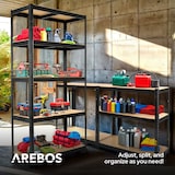 thumbnail of Scaffale Resistente Scaffalature Da Officina Scaffalature Per La Cantina nero