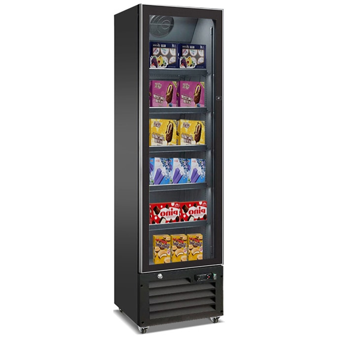 Gastro Tiefkühlschrank Gefrierschrank Eisschrank Tiefkühler 220L -18/-22°C 1 Tür