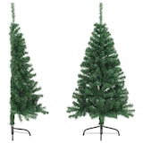 thumbnail of Künstlicher Halber Weihnachtsbaum mit Ständer Grün 150 cm PVC