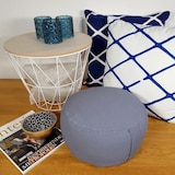 thumbnail of Yogakissen Meditationskissen Sitzkissen Lotus rund 31x16x31 cm Bezug waschbar : grau - coolgray