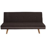 thumbnail of 3er-Sofa Herstal, Couch Schlafsofa Gästebett Bettsofa 177cm ~ Textil, braun