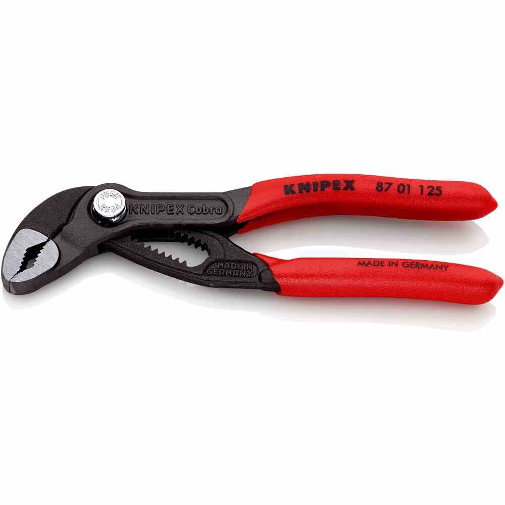 KNIPEX  Cobra® Cobra® Wasserpumpenzange, 125mm, 2-Komponenten, Rillengelenk