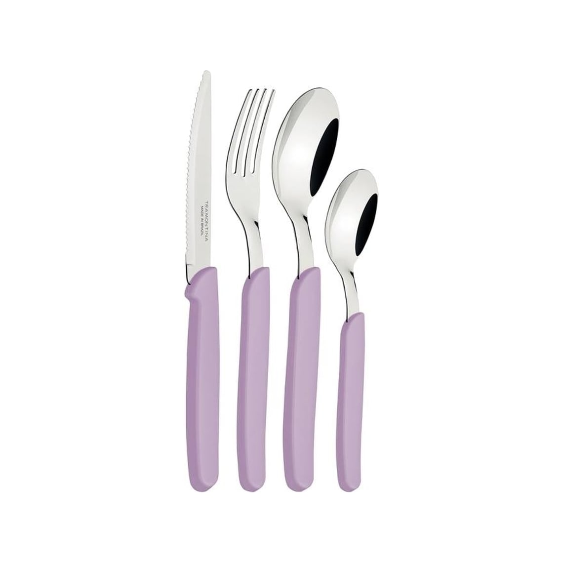 Faqueiro TRAMONTINA Carmel Conj. 24 peças Lilás (Aço Inox)
