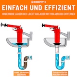 thumbnail of EBERTH Pressluft Rohrreiniger für Waschbecken, Toiletten, Duschen, mit 4 Aufsätzen (Ø 4,5-20 cm), gegen Verstopfungen