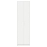 thumbnail of vidaXL Kleiderschrank Weiß 55x25x189 cm Spanplatte