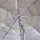 thumbnail of Aktive Sombrilla playa antiviento 210 cm rayas azules con pared y mesa