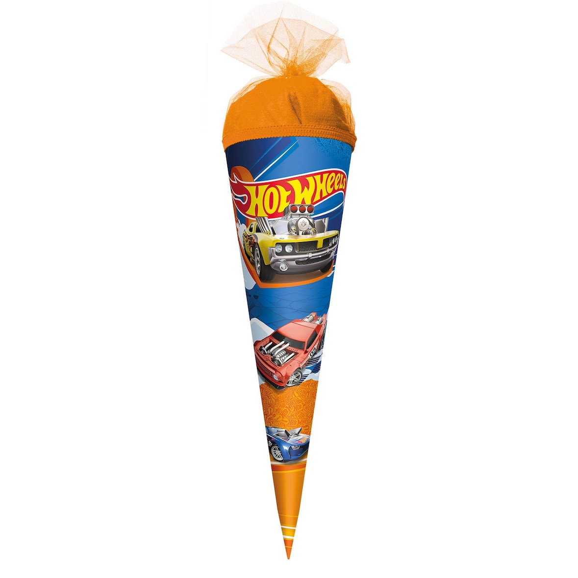 Roth Schultüte 50cm rund Hot Wheels