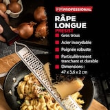 thumbnail of Râpe à zeste longue gros grain avec couvercle de protection FM Professional Gourmet