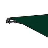 thumbnail of Wasabi - Toldo Exterior Enrollable 3x2,5 Verde Poliéster – Estructura Aluminio Antracita Inclinación Regulable