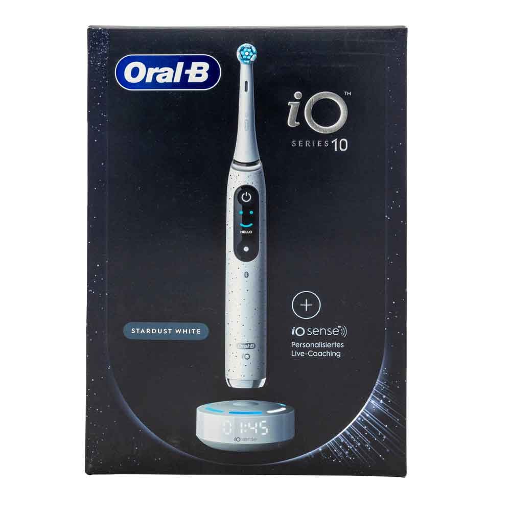 Oral-B iO serie 10 Roterende-trillende tandenborstel voor volwassenen Wit