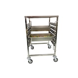 thumbnail of Carrello scala GN 2/1 in acciaio inox - 6 livelli con vassoio PREMIUM / GOLDINOX. GOLDINOX