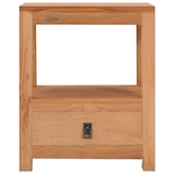 thumbnail of Table de chevet 40x30x50 cm bois de teck massif