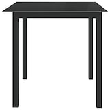 thumbnail of Helloshop26 - Conjunto de comedor de jardín exterior de 5 piezas de aluminio antracita 02_0013697