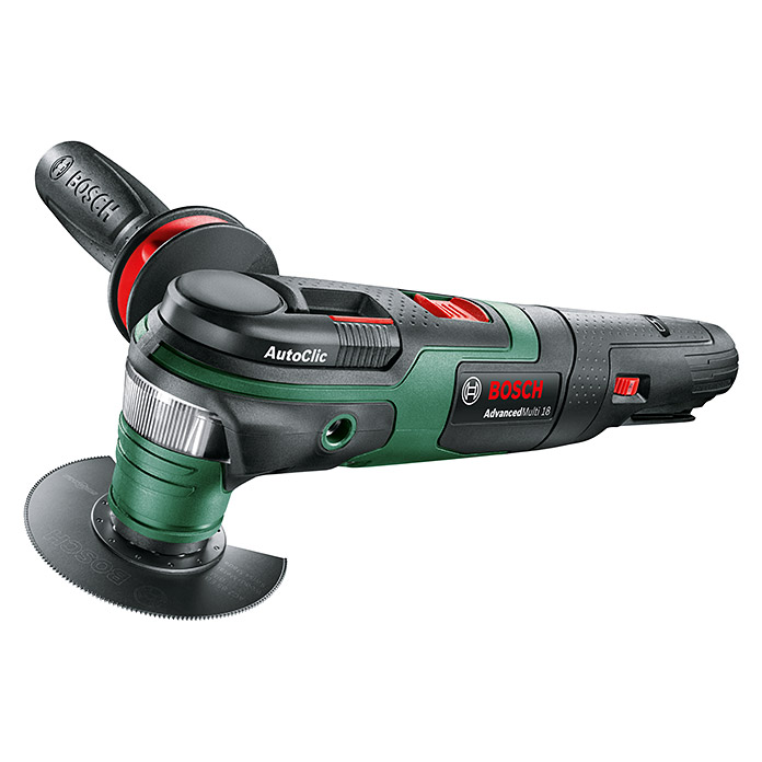 Bosch Akku Multifunktionswerkzeug AdvancedMulti 18 (ohne Akku, 18 Volt System, im Karton)