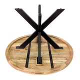 thumbnail of Esstisch rund ø120cm Esszimmer Tisch Liverpool Mangoholz massiv